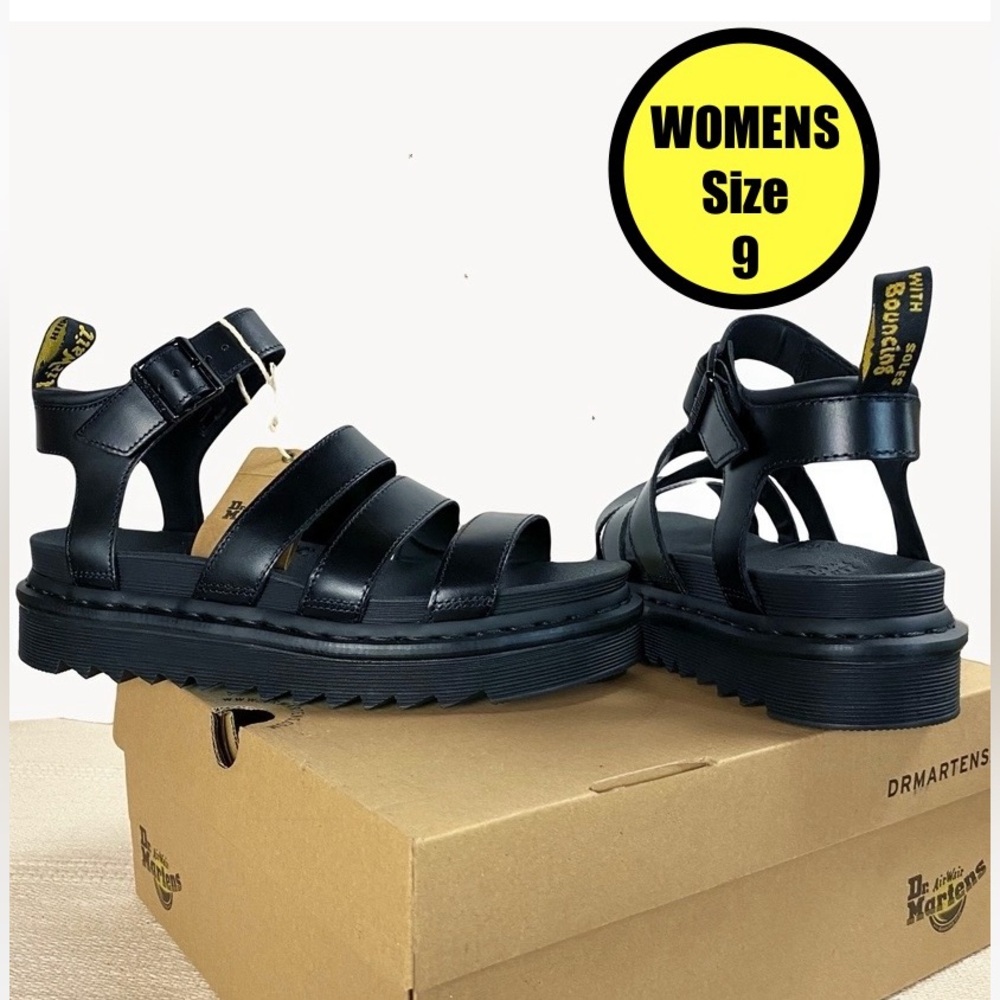 Dr. Martens Black Women's Sandals